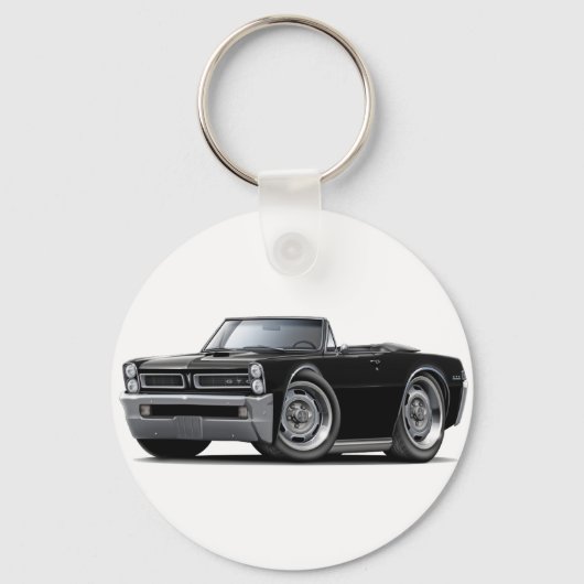 1.965 GTO zwart-converteerbaar Sleutelhanger (Voorkant)