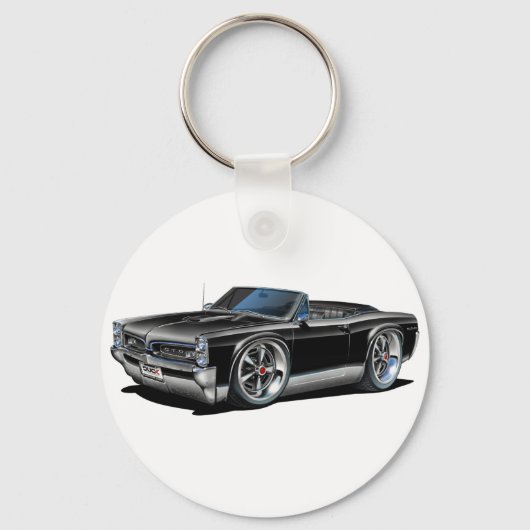 1.966/67 GTO zwart-converteerbaar Sleutelhanger (Voorkant)