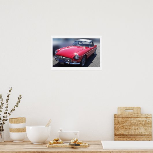 1.967 MGB Poster (Keuken)