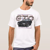 1.970 GTO zwart T-shirt (Voorkant)
