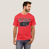 1.970 GTO zwart T-shirt (Voorkant volledig)