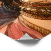 *~* 1 A100 Psychische lezer Gypsy Crystal Pall Poster (Hoek)