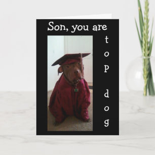 #1 AFGESTUDERD IN ONZE FAMILIE ZOON KAART