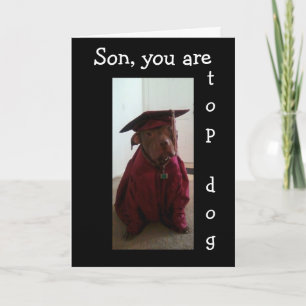 #1 AFGESTUDERDE IN ONZE FAMILIE ZOON KAART
