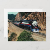 1 American Freedom Train (SP) 4449, Cape Horn, CA Briefkaart (Voorkant / Achterkant)