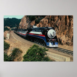 1 American Freedom Train (SP) 4449, Cape Horn, CA Poster