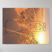 1 "Angel Armies" Angel + Chris Tomlin tekst Poster (Voorkant)