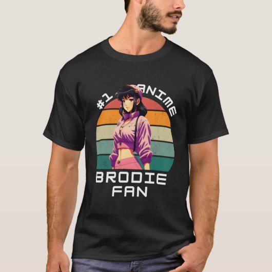 1 Anime Brodie Ga Kawaii Mooi T-shirt (Voorkant)