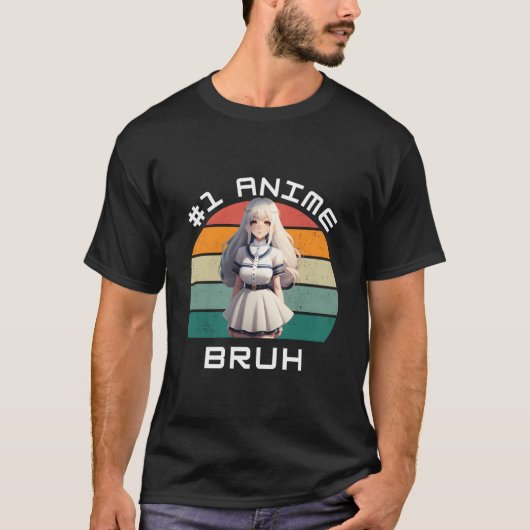 1 Anime Bruh Ga Kawaii Beautiful T-shirt (Voorkant)