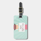 1 april bagagelabel (Voorkant verticaal)