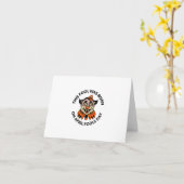 1 april deze dwaas is geboren op 1 april kaart (Gele Bloem)