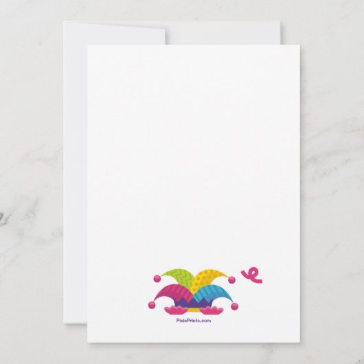 1 april-feestje kaart (Achterkant)