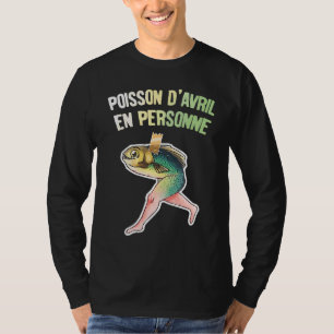 1 april grap april vis in persoon grap aprilvis t-shirt