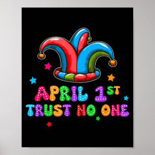 1 april grap cadeau poster