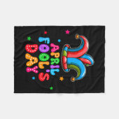 1 april grap grap grap grap cadeau fleece deken (Voorkant (Horizontaal))