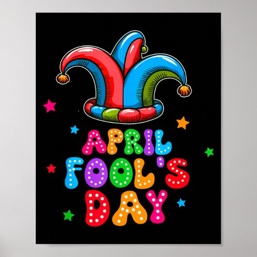 1 april grap grap grap grap cadeau poster (Voorkant)