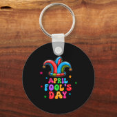 1 april grap grap grap grap cadeau sleutelhanger (Voorkant)