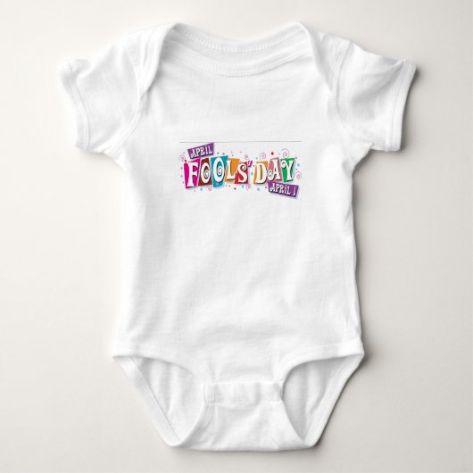 1 april grap romper (Voorkant)