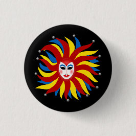 1 april grapprankdag ronde button 3,2 cm