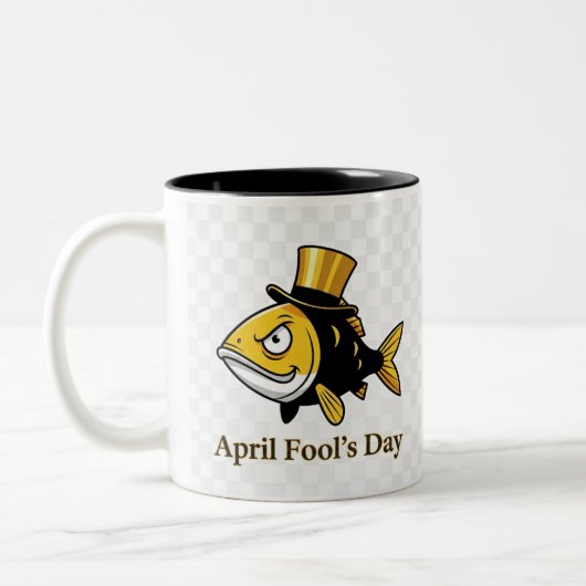 1 april mok - klassieke mok (Links)