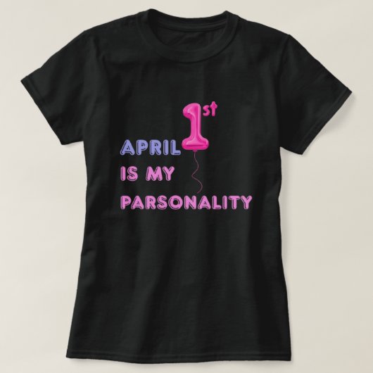 1 april-ontwerpen die als gek verkopen t-shirt (Design voorkant)