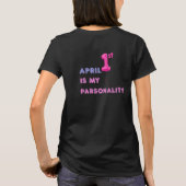 1 april-ontwerpen die als gek verkopen t-shirt (Achterkant)