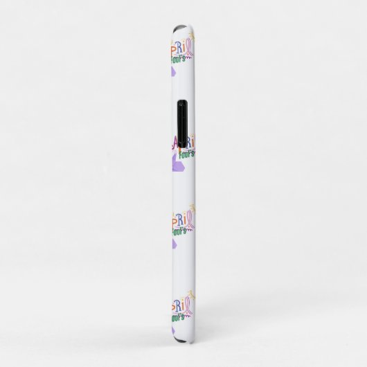 1 aprilgrap  Case-Mate iPhone case (Achterkant/rechts)