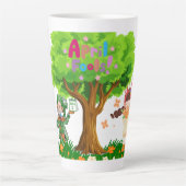 1 aprilgrap  latte mok (Voorkant)