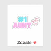 #1 Aunt Sticker (Vel)