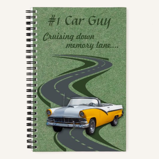 #1 Auto Guy Classic Auto Notitieboek (Voorkant)