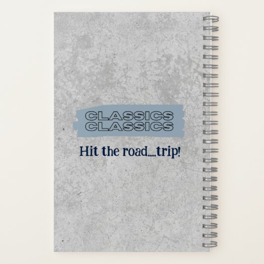 #1 Auto Guy Notitieboek (Achterkant)