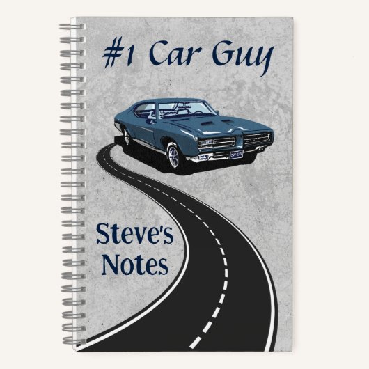 #1 Auto Guy Notitieboek (Voorkant)