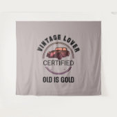 1.autoliefhebber vintage wandkleed