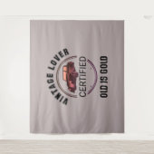 1.autoliefhebber vintage wandkleed