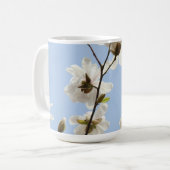 #1 Baas Coffee cup Mok geschenken Blauwe Lucht Mag (Voorkant links)
