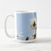 #1 Baas Coffee cup Mok geschenken Blauwe Lucht Mag (Links)