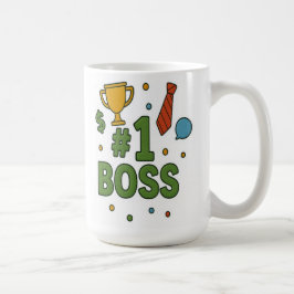 #1 Baas – Leuke & gedurfde waardering Koffiemok