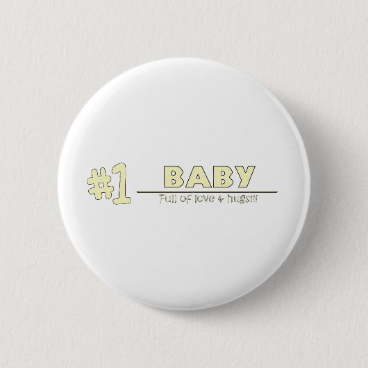 1-baby ronde button 5,7 cm (Voorkant)