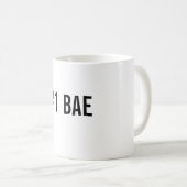 #1 BAE Sweet Coffee Mok (Voorkant rechts)