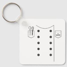 #1 Baker Rugzak Swag Sleutelhanger