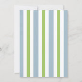 #1 Ballon Eerste Verjaardag uitnodiging (Achterkant)