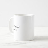 #1 Basketbal coach Koffiemok (Voorkant links)
