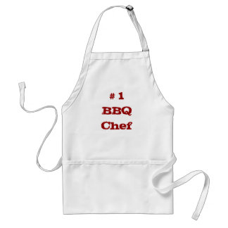 # 1 BBQ Chef Standaard Schort