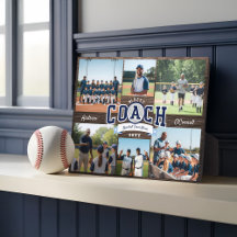 #1 Beste Coach Team Fotocollage Waarderingsgeschen
