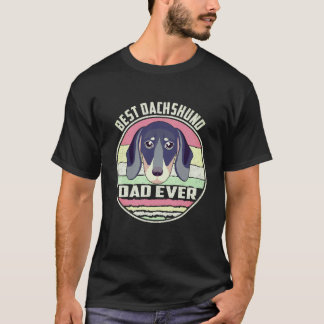 1 Beste Dachshund-papa ooit T-shirt