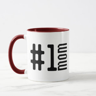 #1 Beste moeder Mok – gepersonaliseerd koffiegesch