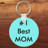 #1 Beste MOm Sleutelhanger (Voorkant)