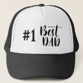 #1 Beste vader Trucker Pet (Voorkant)