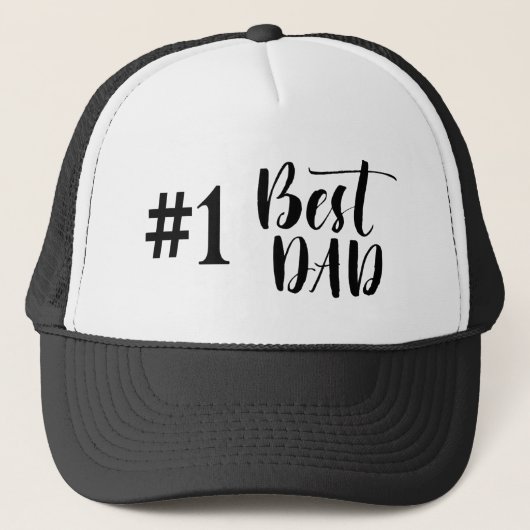 #1 Beste vader Trucker Pet (Voorkant)