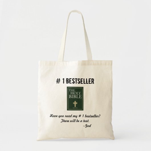 # 1 BESTSELLER - BIBLE TOTE BAG (Voorkant)